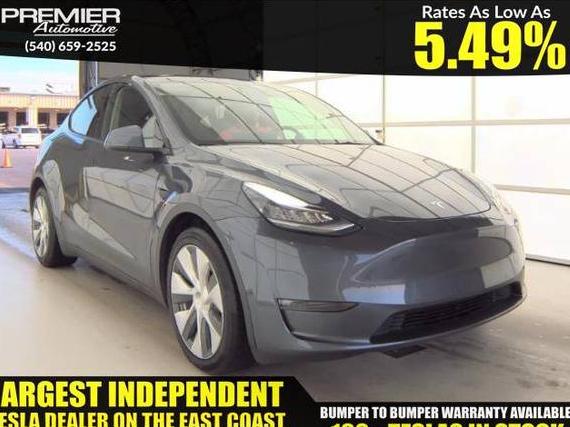 TESLA MODEL Y 2021 5YJYGDEEXMF281239 image